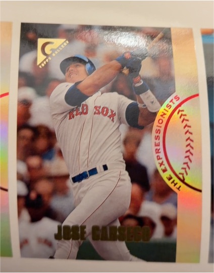 1991 Donruss The Expressionists #EX3 Jose Canseco — front