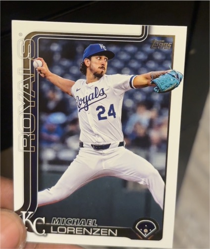 2025 Topps Series 2 #24 Michael Lorenzen — front