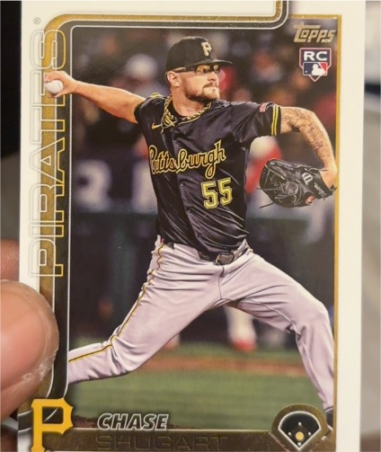 2025 Topps Update #US47 Chase Shugart — front
