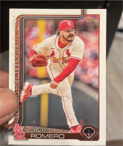 2025 Topps Update #US346 JoJo Romero — front