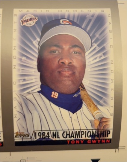 2000 Topps #240 Tony Gwynn Magic Moments 1984 NL Championship — front