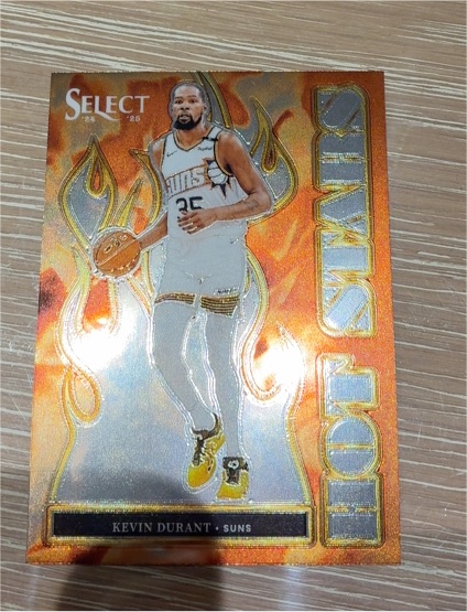 2024-25 Panini Select #14 Kevin Durant Hot Stars — front