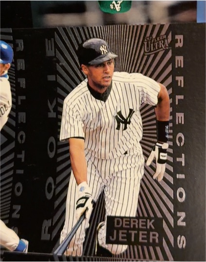 1997 Fleer Ultra Rookie Reflections #5 Derek Jeter — front