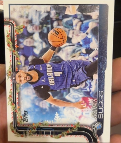 2025-26 Topps Holiday #H72 Jalen Suggs — front