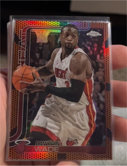 2025-26 Topps Chrome #241 Dwyane Wade — front