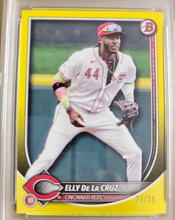 2025 Bowman #44 Elly De La Cruz — front