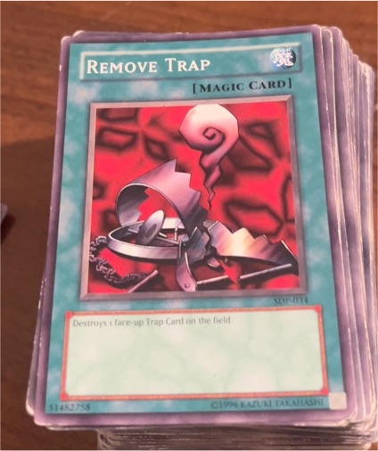 Yu-Gi-Oh! SDP-034 Remove Trap — front