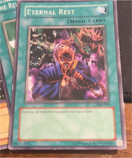Yu-Gi-Oh! SDJ-039 Eternal Rest — front