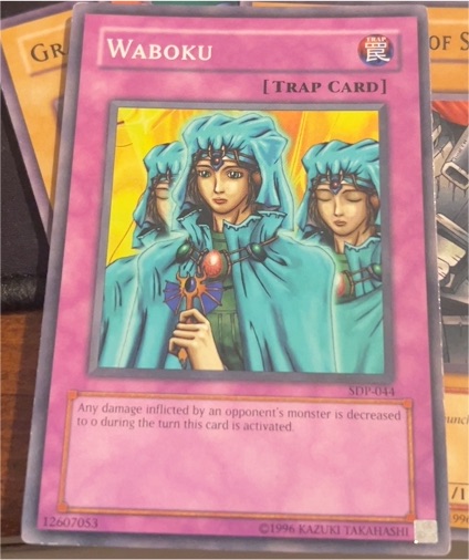 1996 Yu-Gi-Oh! SDP-044 Waboku — front