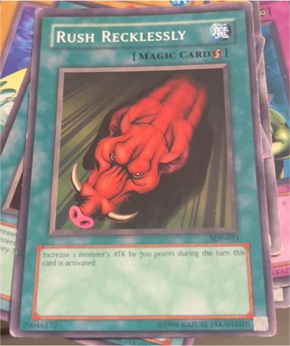 Yu-Gi-Oh! Rush Recklessly SDP-033 — front
