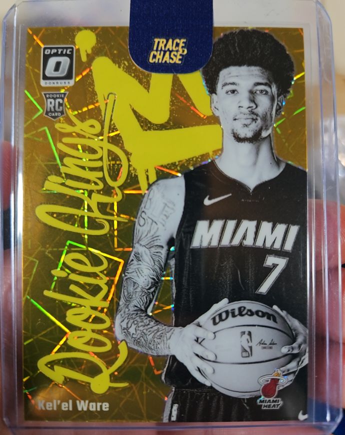 2024-25 Donruss Optic Rookie Kings Trace Chase Kel'el Ware — front