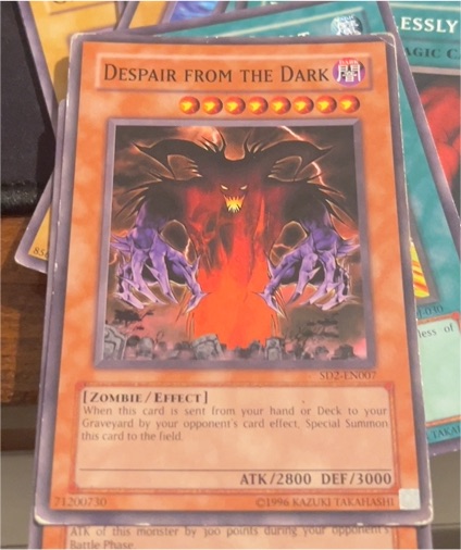 Yu-Gi-Oh! SD2-EN007 Despair from the Dark — front