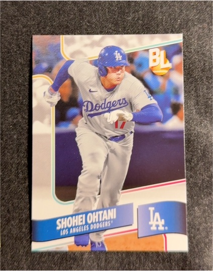 2024 Topps Big League Wrapper Redemption #WR-1 Shohei Ohtani — front