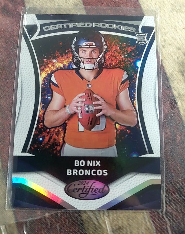 2024 Panini Certified #5 Bo Nix — front
