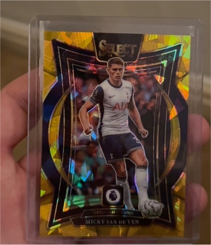 2024-25 Panini Select Premier League #9 Micky van de Ven — front