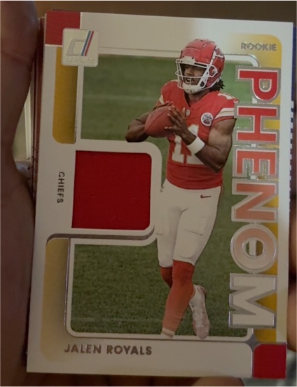2025 Panini Donruss #RPJ-JRS Jalen Royals — front