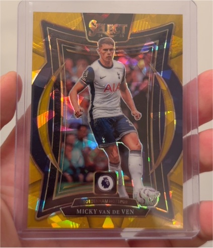 2024-25 Panini Select Premier League #9 Micky van de Ven — front