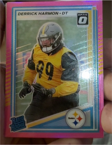 2025 Panini Donruss Optic #391 Derrick Harmon — front