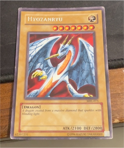 Yu-Gi-Oh! 1996 MRL-075 Hyozanryu — front