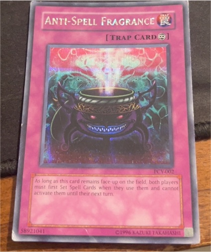 Yu-Gi-Oh! Anti-Spell Fragrance PCY-002 — front