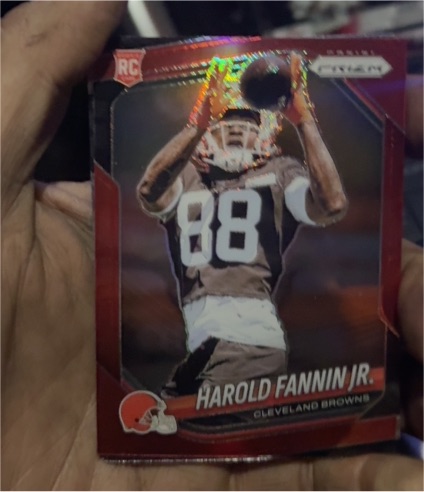2025 Panini Prizm #399 Harold Fannin Jr. — front
