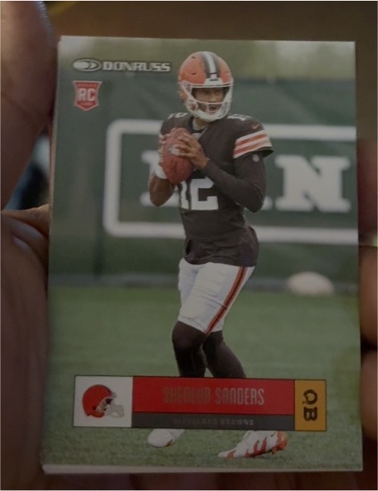 2025 Donruss #R05-SDS Shedeur Sanders Retro 2005 — front