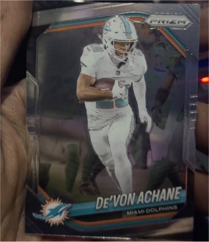 2025 Panini Prizm #150 De'Von Achane — front