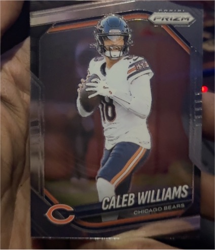 2025 Panini Prizm #124 Caleb Williams — front