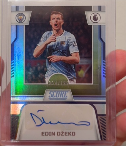 2023-24 Panini Score #144 Edin Džeko — front