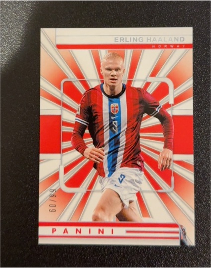 2025 Panini Asia Convention ASCC #6099 Erling Haaland — front