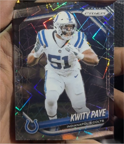 2025 Panini Prizm #286 Kwity Paye — front