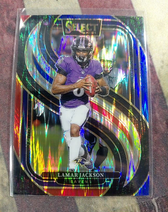2024 Panini Select Premier Level #121 Lamar Jackson — front