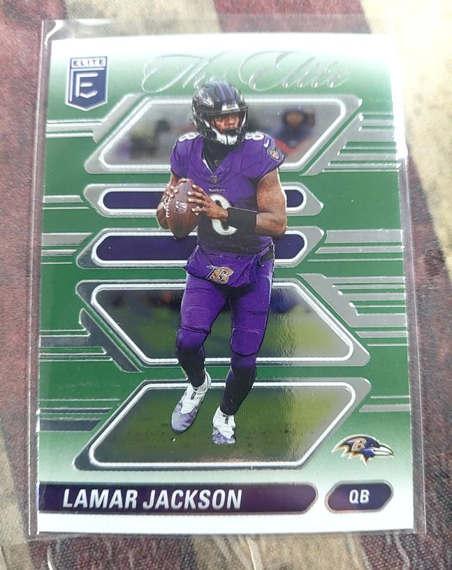 2024 Panini Donruss Elite The Elite #10 Lamar Jackson — front
