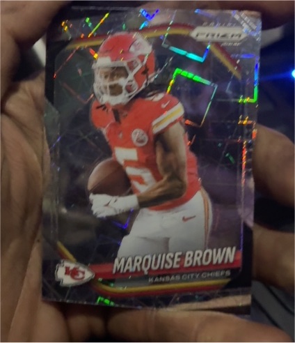 2025 Panini Prizm Marquise Brown — front