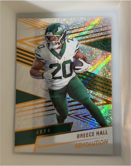 2025 Panini Revolution #58 Breece Hall — front