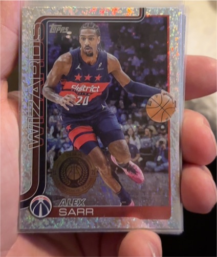 2025-26 Topps #96 Alex Sarr — front