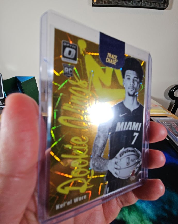 2024-25 Panini Donruss Optic Rookie Kings Gold #Kel'el Ware — front