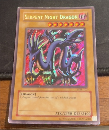 Yu-Gi-Oh! 2003 MRL-103 Serpent Night Dragon — front
