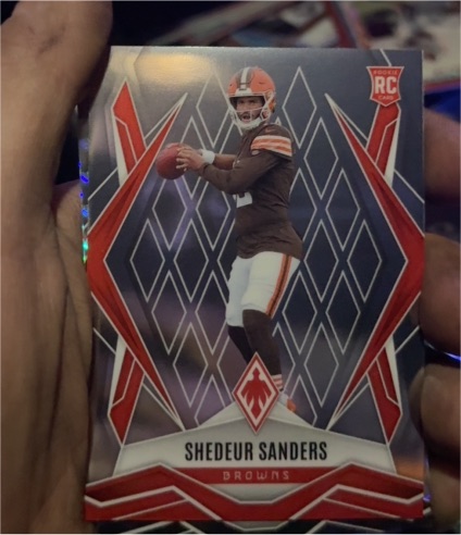 2025 Panini Phoenix #154 Shedeur Sanders — front