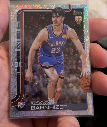 2025-26 Topps #245 Brooks Barnhizer — front