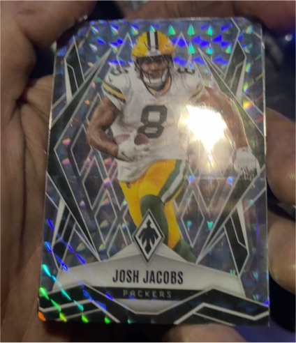 2025 Panini Phoenix #5 Josh Jacobs Silver — front