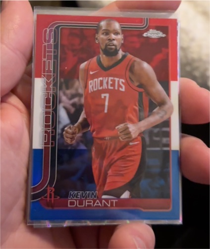 2025-26 Topps Chrome #155 Kevin Durant — front