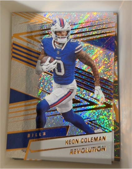 2025 Panini Revolution Football #158 Keon Coleman — front