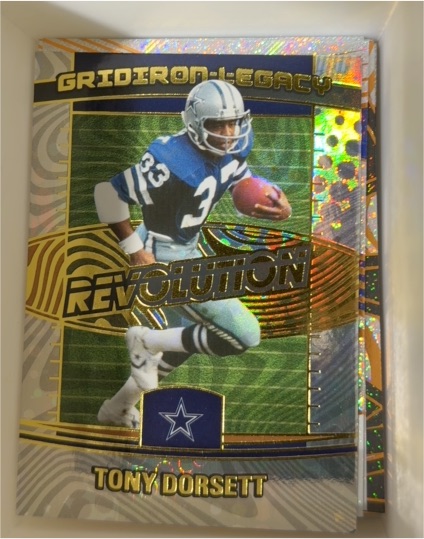 2025 Panini Revolution #18 Tony Dorsett Gridiron Legacy — front