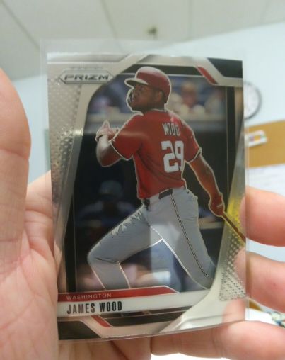 2025 Panini Prizm #38 James Wood — front