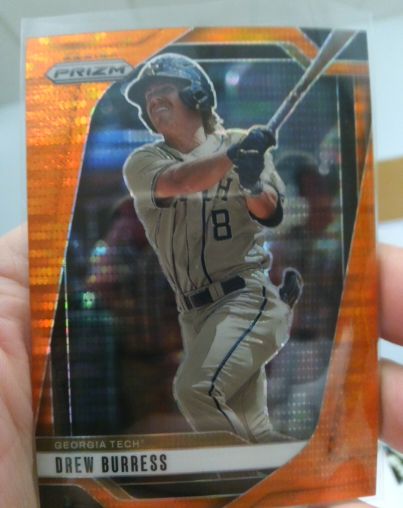 2025 Panini Prizm #103 Drew Burress — front