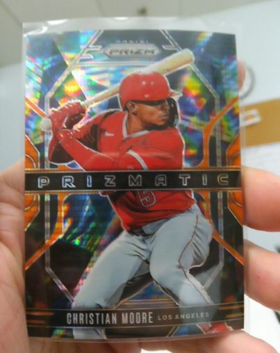 2025 Panini Prizm #6 Christian Moore — front