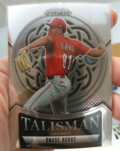 2025 Panini Prizm #24 Chase Burns Talisman — front