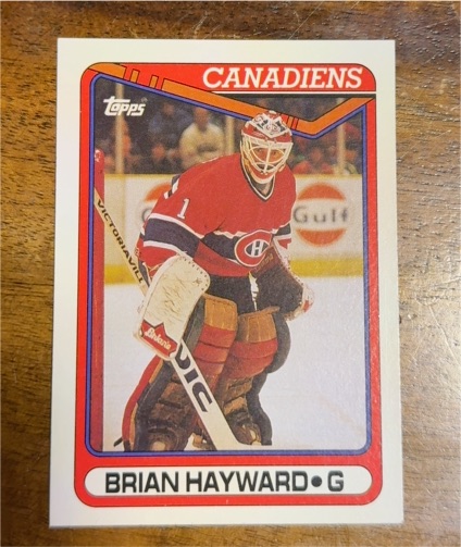 1990 Topps #23 Brian Hayward — front