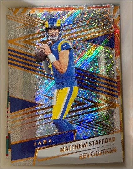 2025 Panini Revolution #38 Matthew Stafford — front
